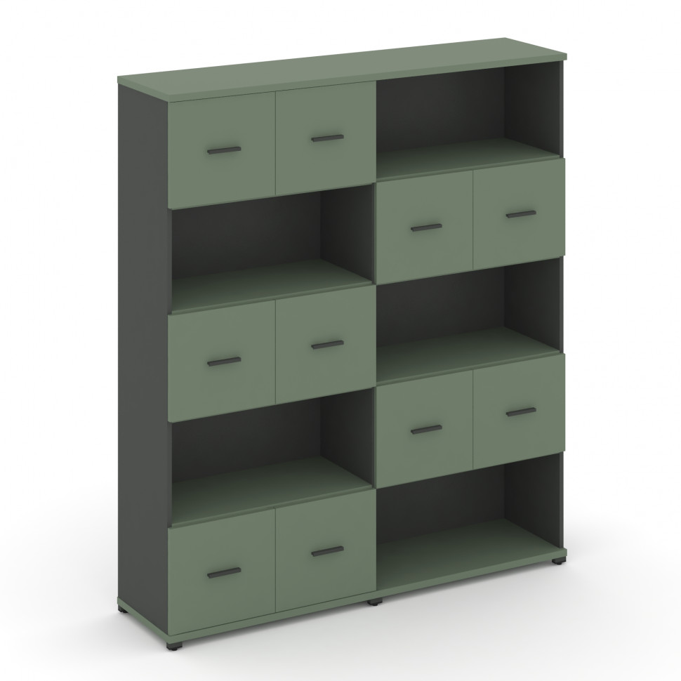 Concept Набор №521.S CN.STSN-521 A Кобо/Антрацит/Металл Антрацит 1668*420*1922