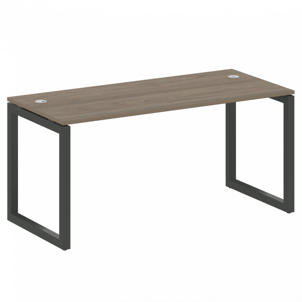 Metal System Quattro Стол письменный на О-образном м/к 50БО.СП-4 Вяз Благородный/Металл Антрацит 160 Metal System Quattro Стол письменный на О-образном м/к 50БО.СП-4 Вяз Благородный/Металл Антрацит 160