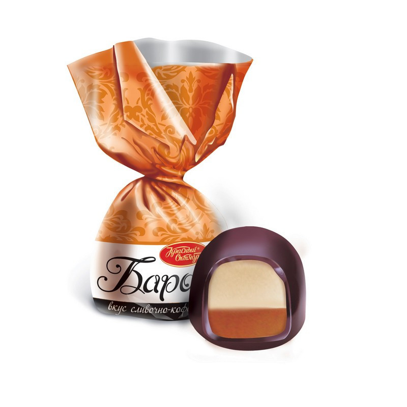 Конфеты шоколадные Барокко сливочно-кофейный 1кг