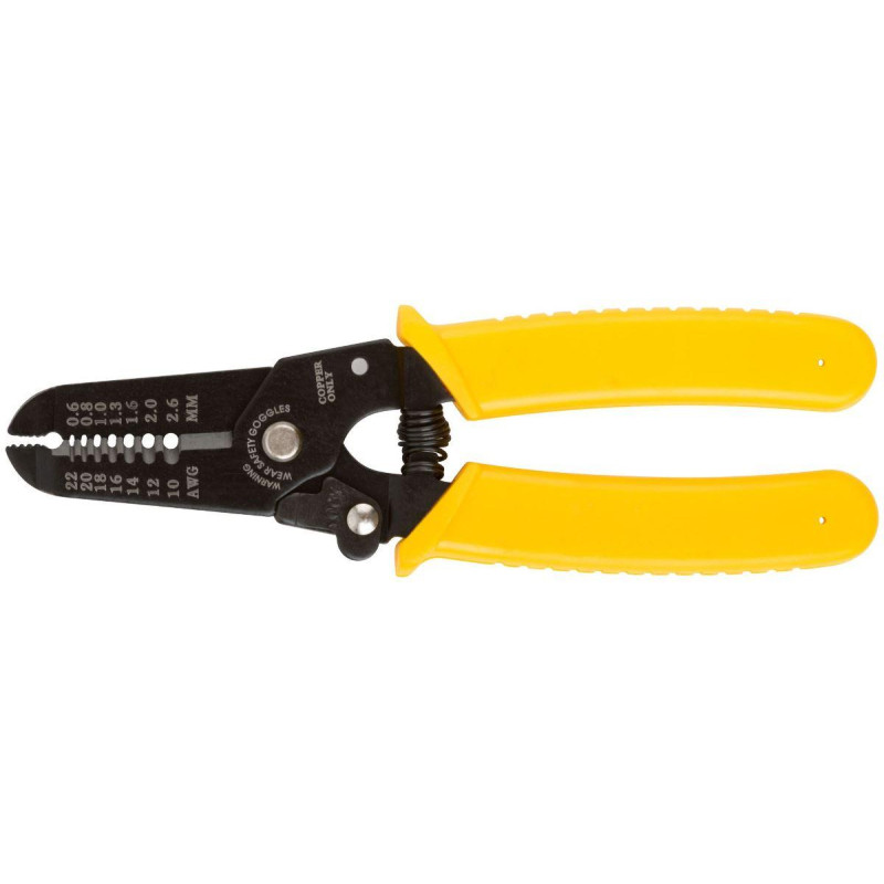 Клещи для снятия изоляции, д.пров-в 0,6-2,6мм, Профи, пл.ручка 160мм(60020)