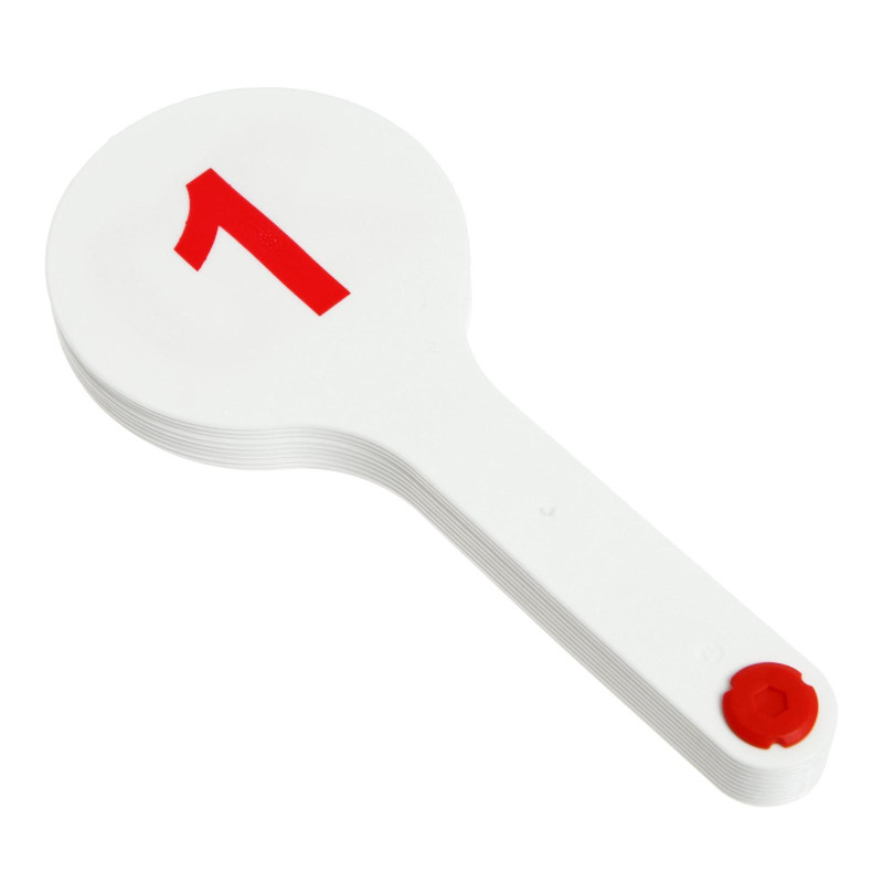 Веер-касса цифры СТАММ от 1 до 20 прямой и обратный счет, ВК15