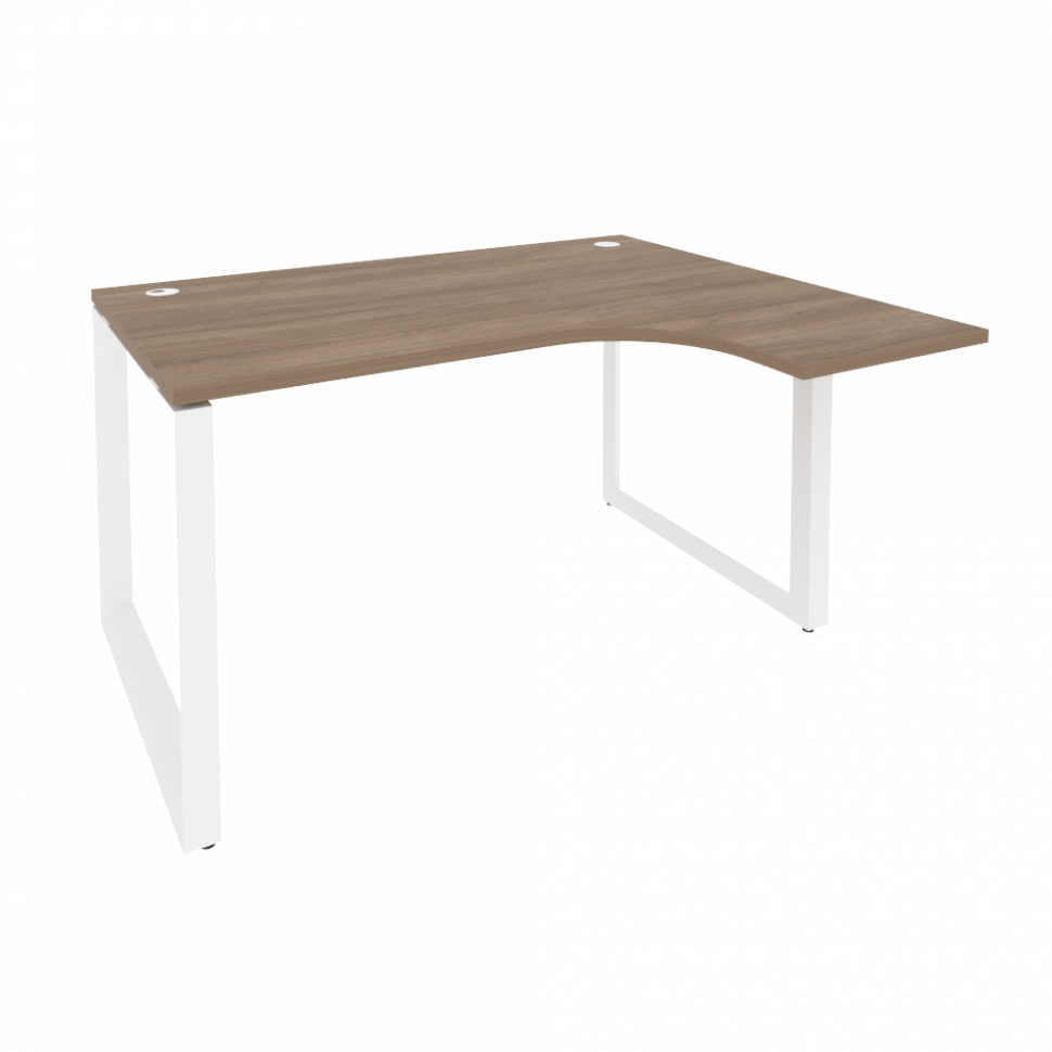 Onix Стол эргономичный правый на О-образном м/к O.MO-SA-3 (R) Дуб Аризона/Металл Белый 1380*1180*750 Onix Стол эргономичный правый на О-образном м/к O.MO-SA-3 (R) Дуб Аризона/Металл Белый 1380*1180*750