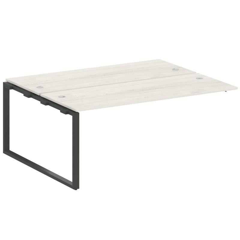 Metal System Проходной элемент рабочей станции на О-образном м/к БО.ПРС-СП-2.5 Дуб Наварра/Металл Ан