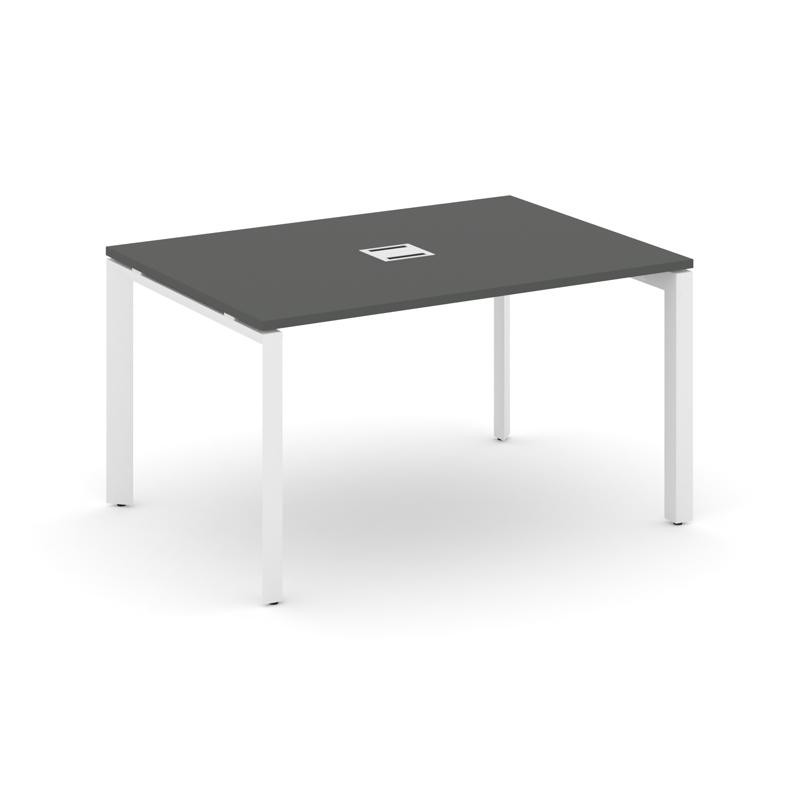 Style Project Стол переговорный SN-59P.SPRG-004 Антрацит/Металл Белый 1580*980*750