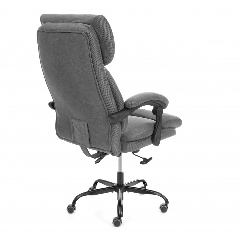 Кресло Chief metalBL  ткань, серый, KUB 05/TW-12