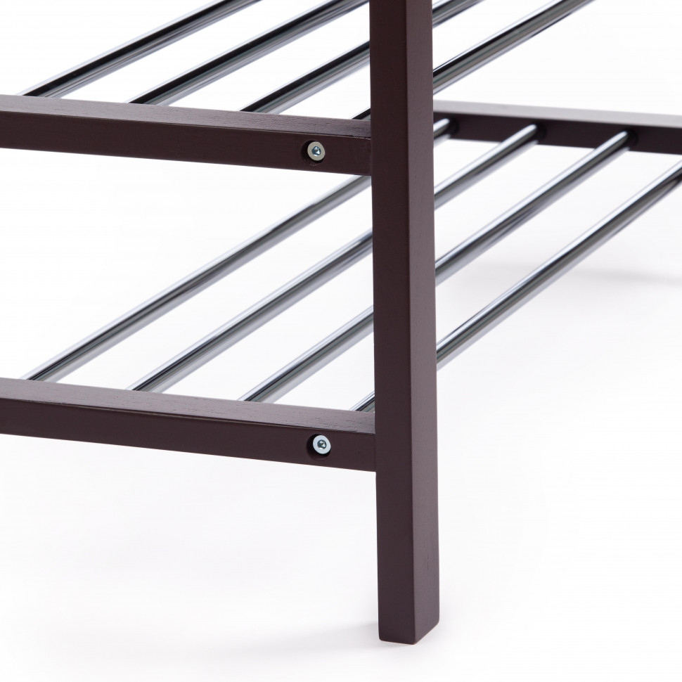 Обувница SR-0628  дерево/металл/экокожа, 81х31х49см, бежевый