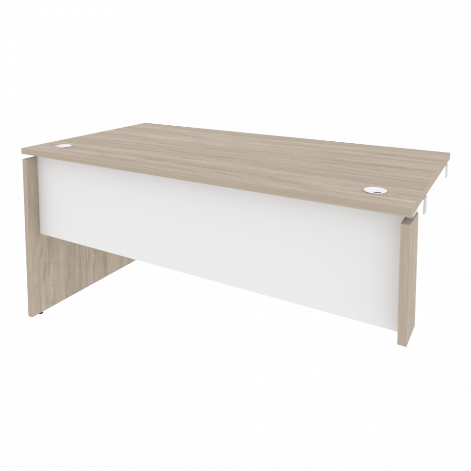 Onix Стол-приставка левый к опорным элементам O.SPR-4.8 (L) Дуб Аттик/Белый Бриллиант 1580*800*750 Onix Стол-приставка левый к опорным элементам O.SPR-4.8 (L) Дуб Аттик/Белый Бриллиант 1580*800*750