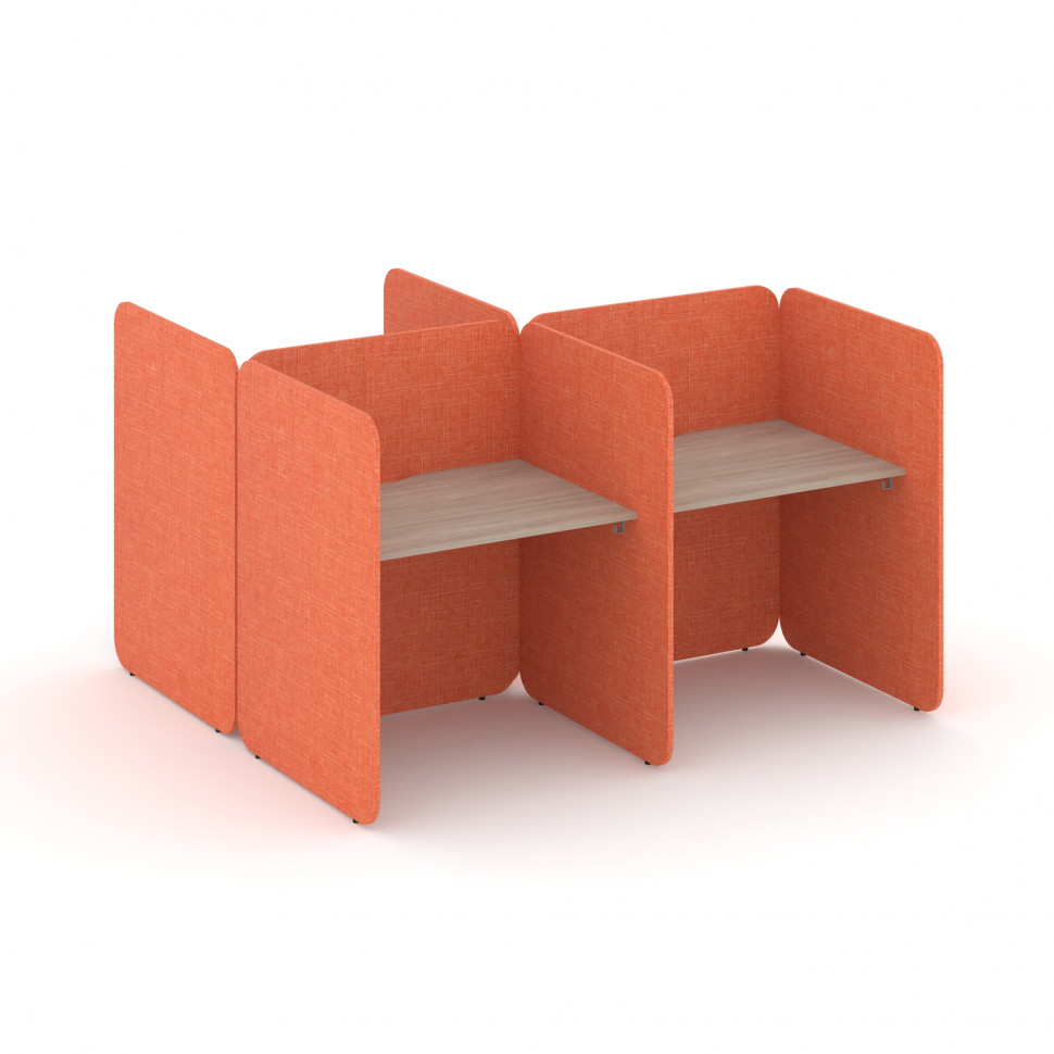 Call center Комплект №17 KC.K-017 Дуб Аттик/Romeo 08 2014*1800*1200