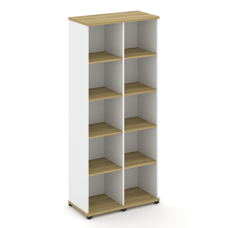 Concept Стеллаж 2 узкие секции, 5 ниш CN.STU-520 Дуб Винченцо/Белый Бриллиант/Металл Черный 836*420* Concept Стеллаж 2 узкие секции, 5 ниш CN.STU-520 Дуб Винченцо/Белый Бриллиант/Металл Черный 836*420*