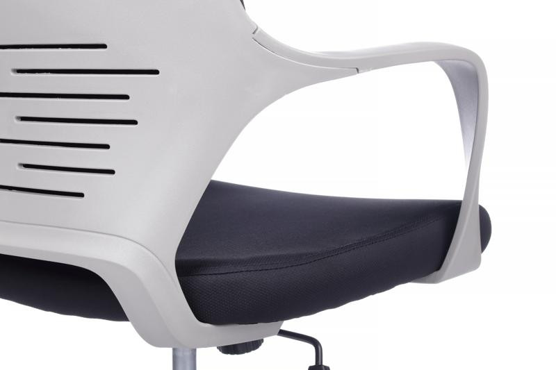 Кресло Ай Кью РВ RCH 8989 Серый пластик/Черный