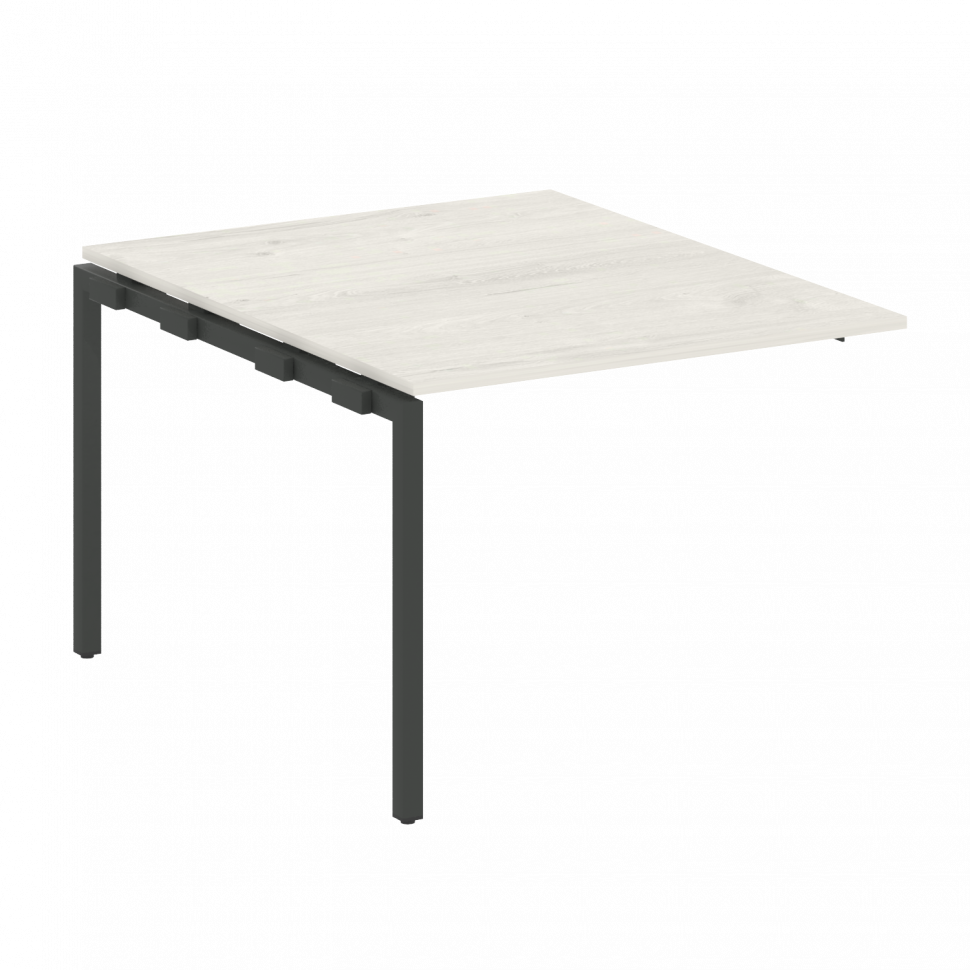 Metal System Quattro Проходной элемент перег. стола на П-образном м/к 40БП.ППРГ-1 Дуб Наварра/Металл Metal System Quattro Проходной элемент перег. стола на П-образном м/к 40БП.ППРГ-1 Дуб Наварра/Металл