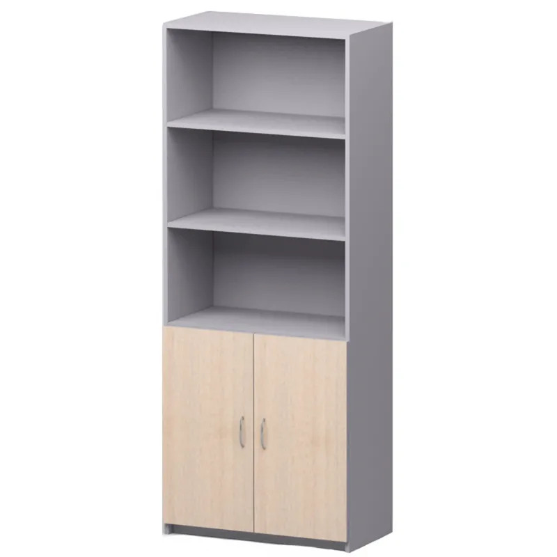 Шкаф SP Бюджет   полузакр 2552 (651,879) дуб ш.св/серый 1810(430/030)