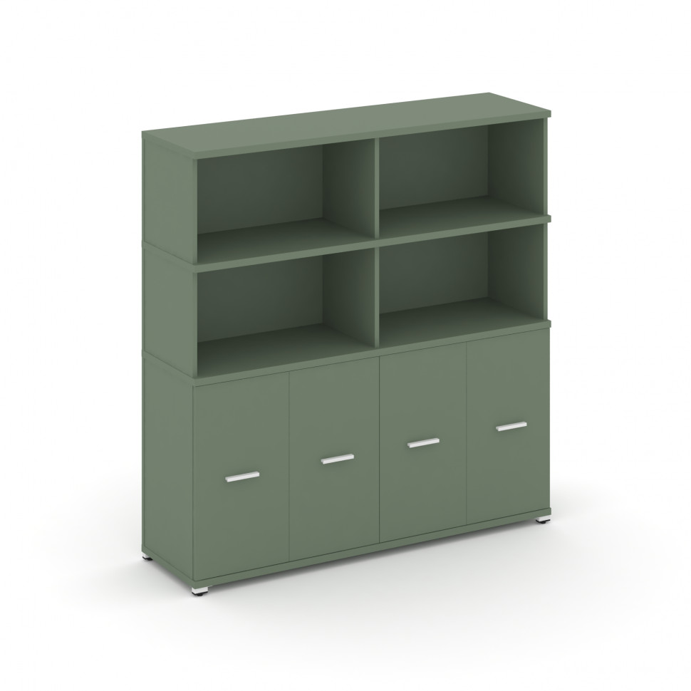 Concept Распаш. шкаф опорный/приставной с надставкой выс. CN.SOPR-008 W Кобо/Металл Белый 1480*420*1 Concept Распаш. шкаф опорный/приставной с надставкой выс. CN.SOPR-008 W Кобо/Металл Белый 1480*420*1