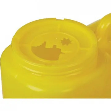 Емкость-контейнер д/сбора ост.инстр.с иглосъем.Б Жел.3л.ОЛДАНС