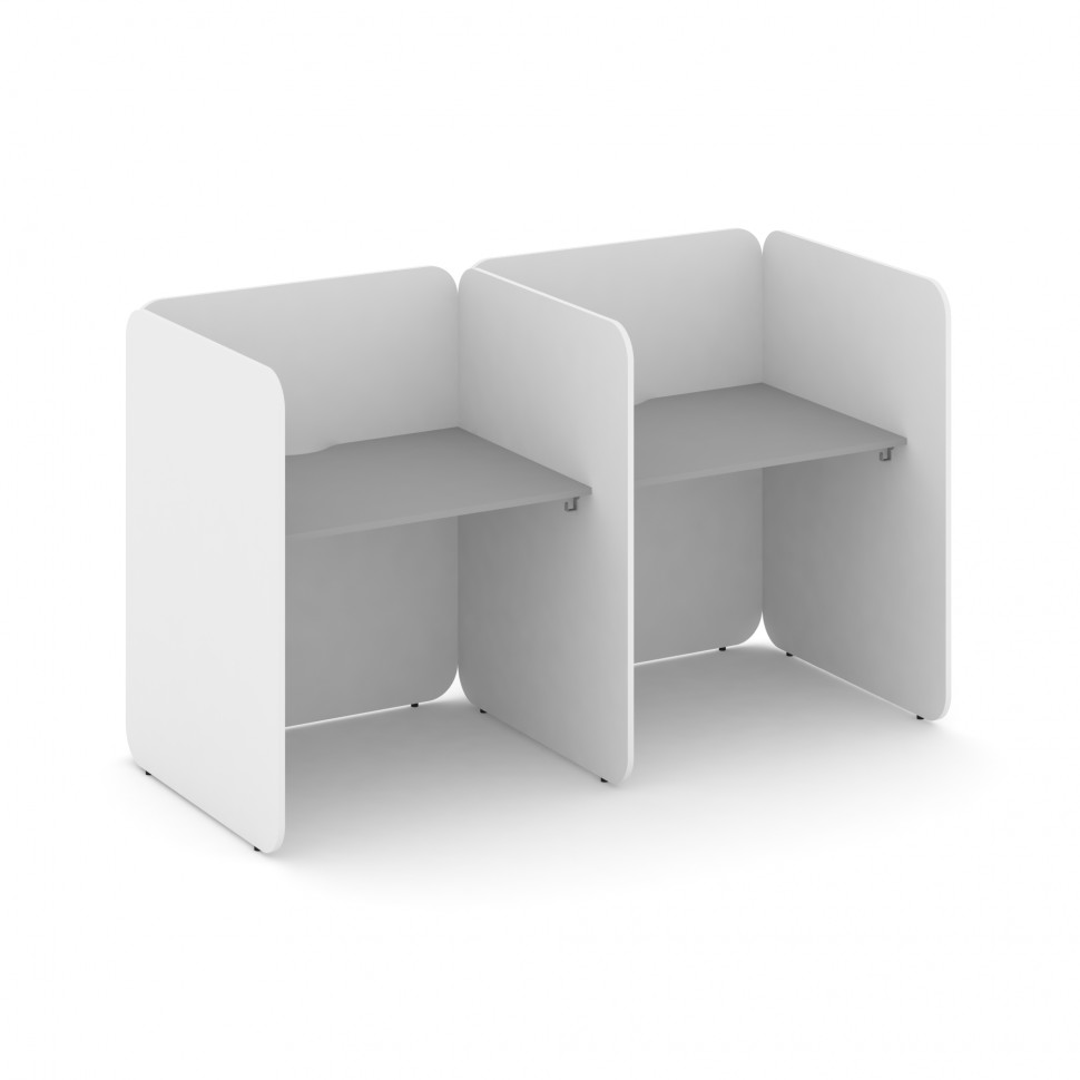 Bell Комплект №2 KCB.K-002 Серый/Белый Бриллиант 1614*909*1200