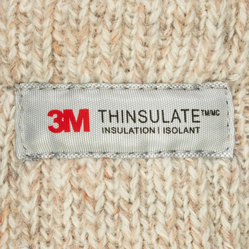 Перчатки -варежки защитные АЙСЕР шерстян спилковая накладка утеп Тинсулейт