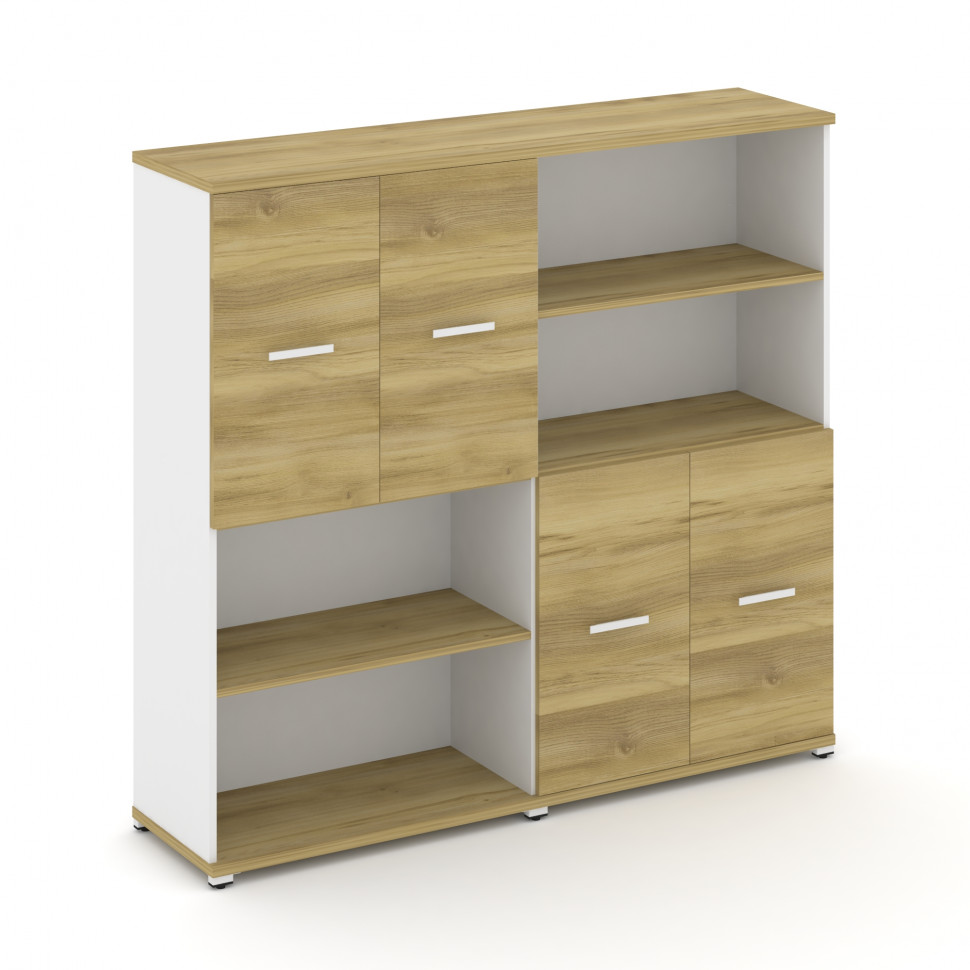 Concept Набор №421.S CN.STSN-421 W Дуб Винченцо/Белый Бриллиант/Металл Белый 1668*420*1554 Concept Набор №421.S CN.STSN-421 W Дуб Винченцо/Белый Бриллиант/Металл Белый 1668*420*1554