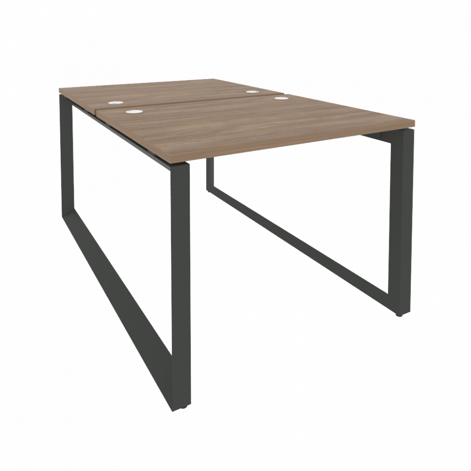 Onix Рабочая станция на О-образном м/к O.MO-D.RS-2.1.8 Дуб Аризона/Металл Антрацит 980*1635*750