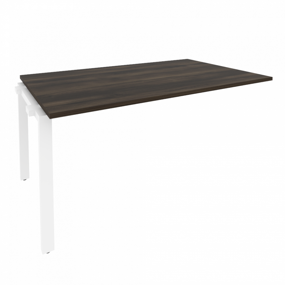 Onix Проходной наборный элемент переговорного стола O.MP-NPRG-4 Дуб Мали/Металл Белый 1580*980*750