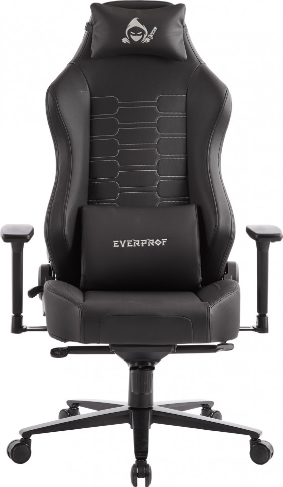 Геймерское кресло Everprof Blackshot (Блэкшот) Экокожа Черный