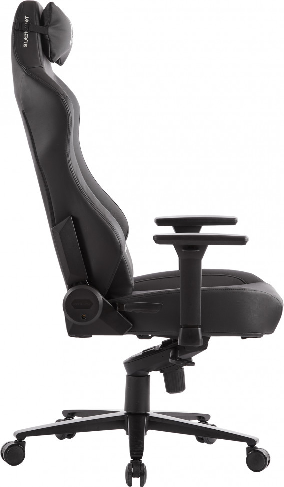 Геймерское кресло Everprof Blackshot (Блэкшот) Экокожа Черный