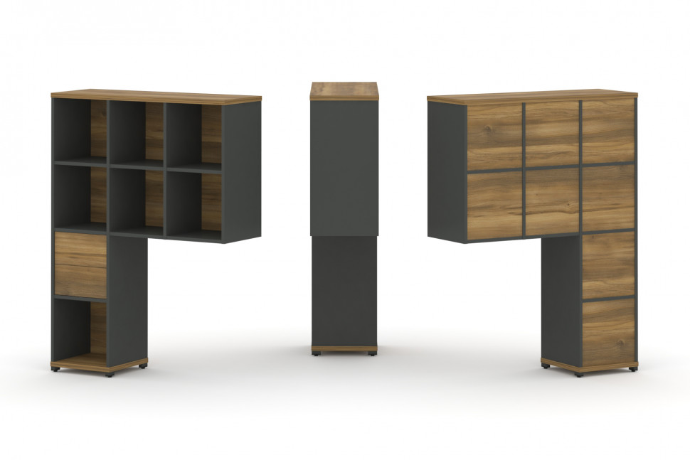 Concept Надставка высокая CN.ONV-002 Сандал Янтарный/Антрацит/Металл Антрацит 1099*350*1486 Concept Надставка высокая CN.ONV-002 Сандал Янтарный/Антрацит/Металл Антрацит 1099*350*1486