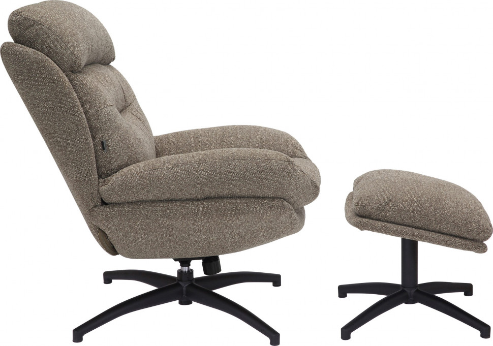 Кресло мягкое Everprof Kiwi (Киви) Ткань Светло-коричневый