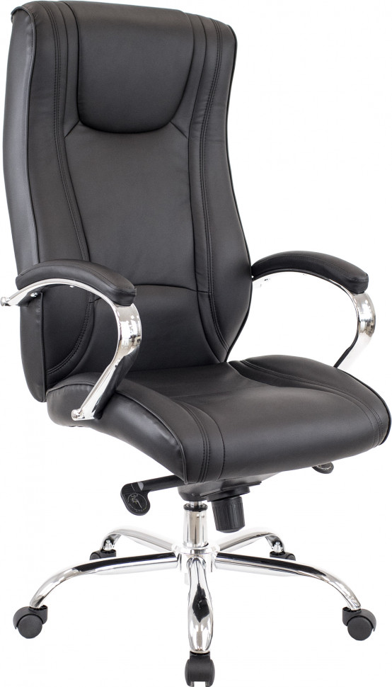 Кресло Everprof King (Кинг) M Кожа Черный