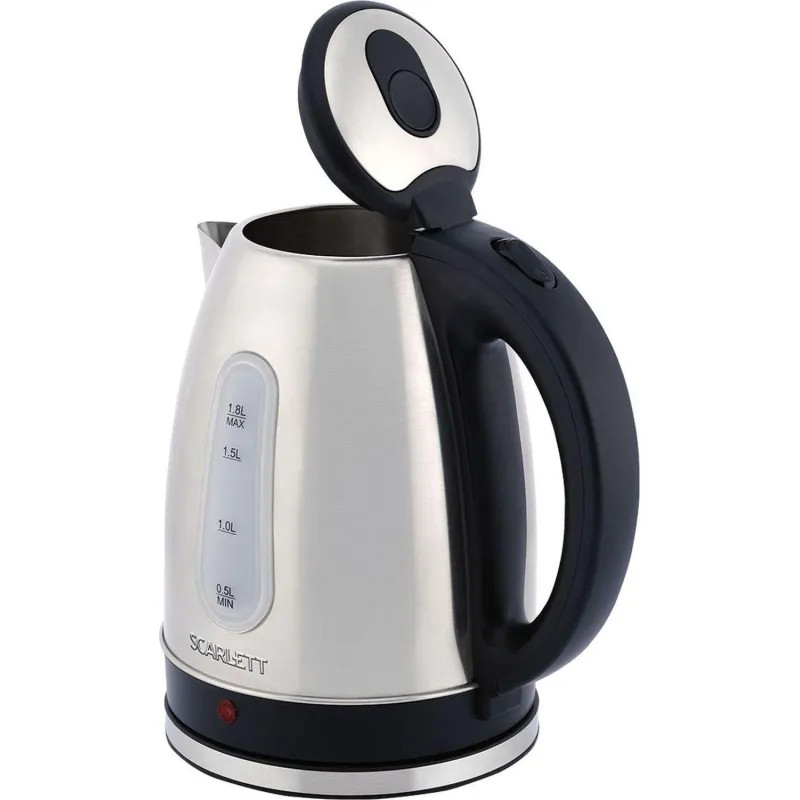 Чайник Scarlett SC-EK21S75, металл, 2200Вт, 1.8л, сталь