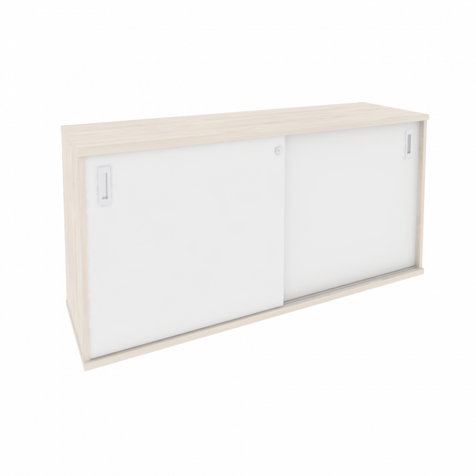 Onix Шкаф-купе приставной/опорный O.SHKO-3.7 T Денвер Светлый/Белый Бриллиант 1475*432*750