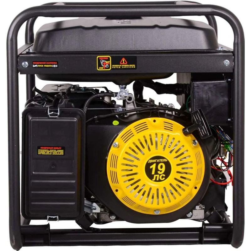 Генератор бензиновый Huter DY11000LX-3-электростартер (380В) (64/1/73)