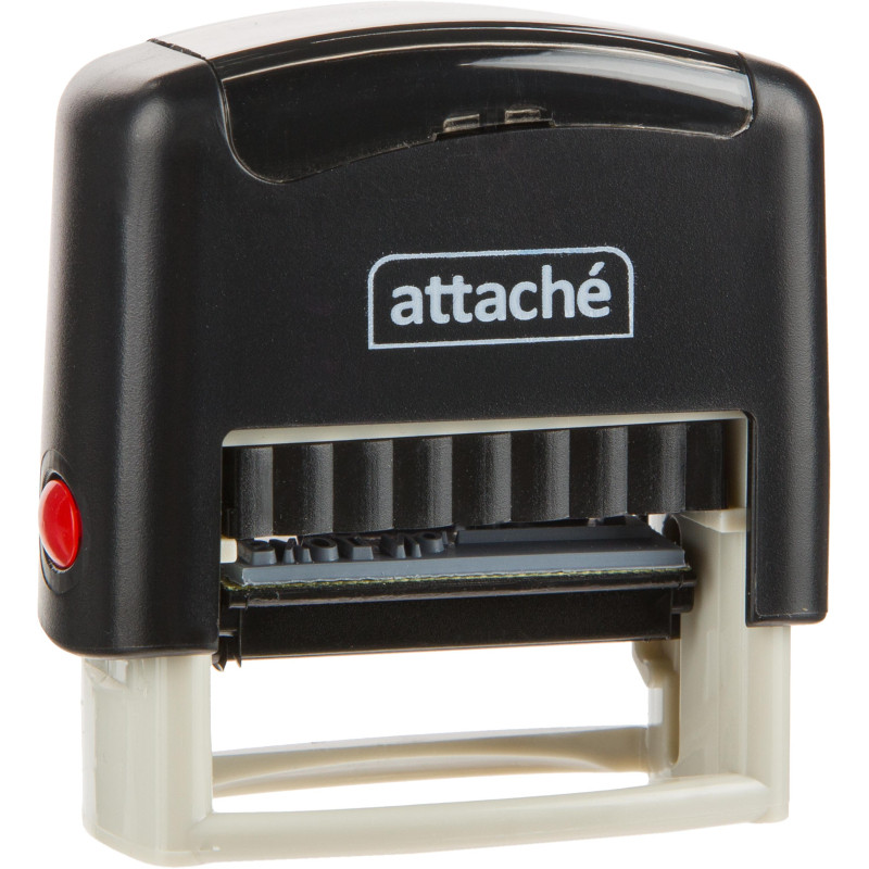 Штамп стандартный Attache Вход.N__ __ __20_г подпись 35х11 9011-T 3.7 Штамп стандартный Attache Вход.N__ __ __20_г подпись 35х11 9011-T 3.7