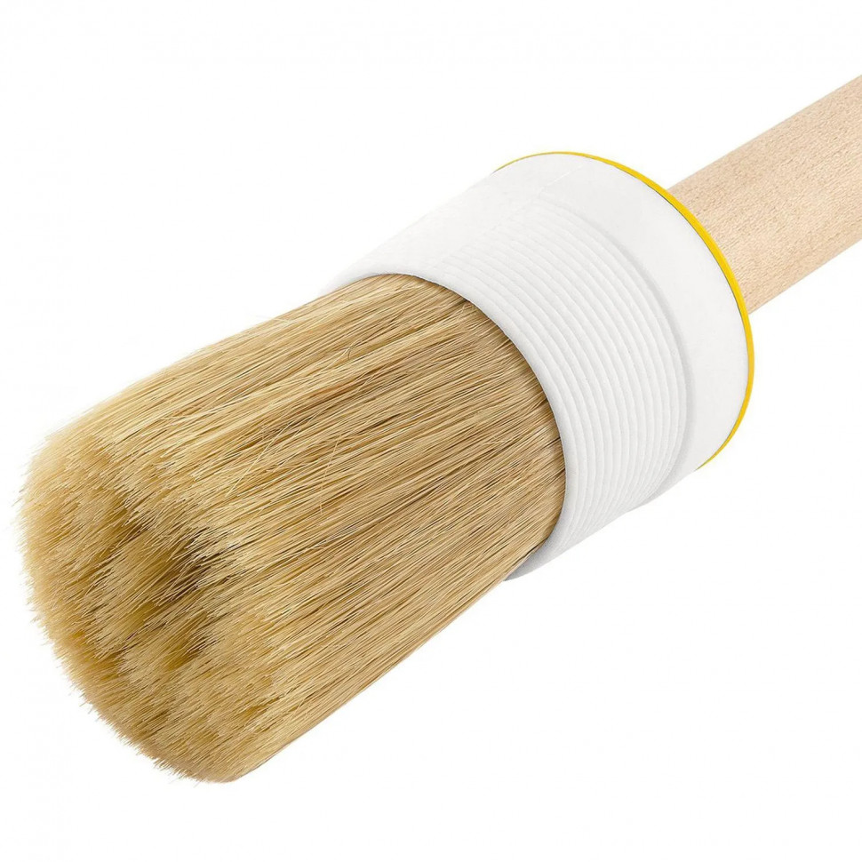 Кисть круглая БИБЕР 31183 Стандарт натуральная щетина, 35 мм СПб