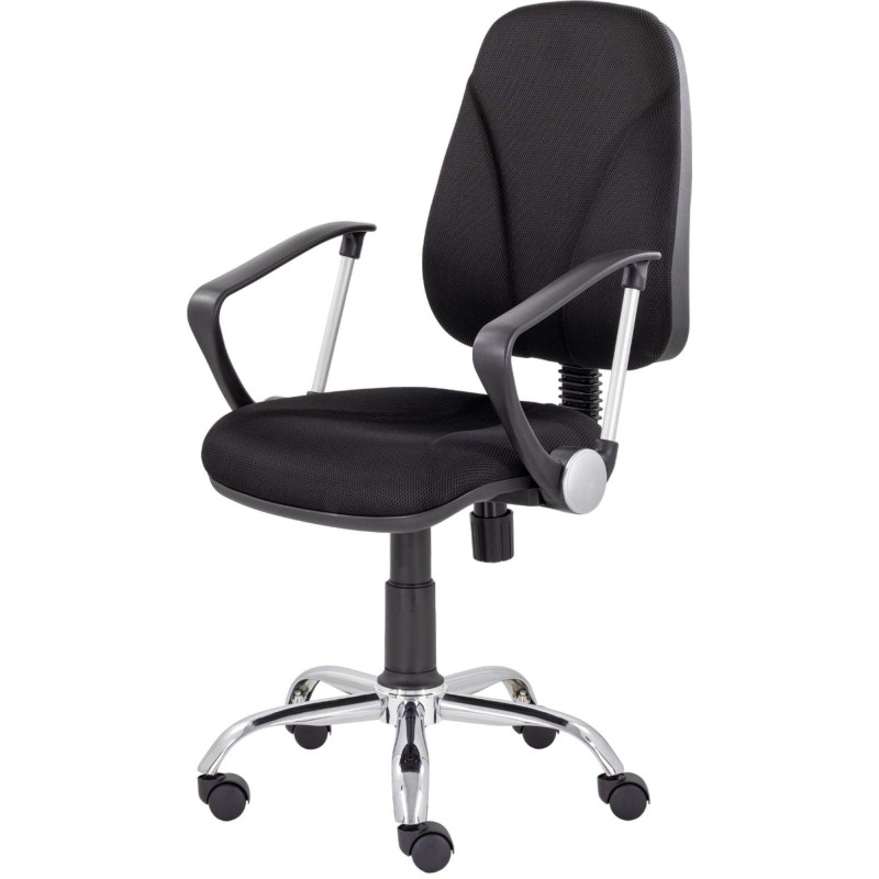 Кресло UP_Клио /Нептун/ПВМ С-101 ткань черная TW 11