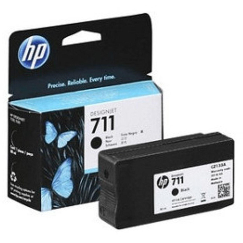 Картридж струйный HP 711 CZ133A чер. пов.емк. для DgnJ T120/520