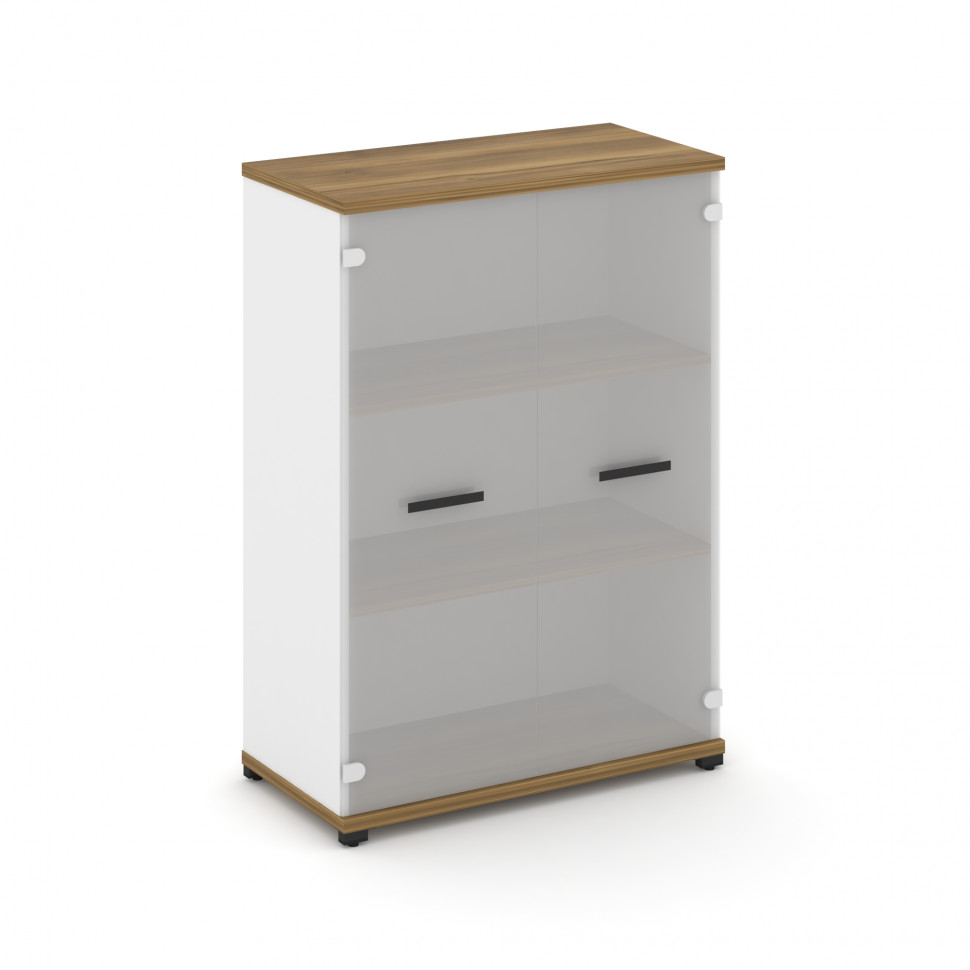 Concept Шкаф 1 широкая секция, 3 ниши CN.STS.E-316 SM B Сандал Янтарный/Белый Бриллиант/Металл Черны