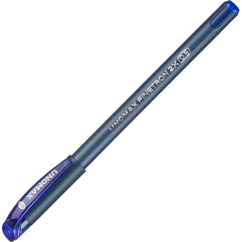 Ручка шариковая неавтомат. Unomax Finetron, д/ш 0,5мм, лин.0,3 мм,син