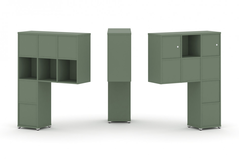 Concept Надставка высокая CN.DNV-007 Кобо/Металл Белый 1099*350*1486