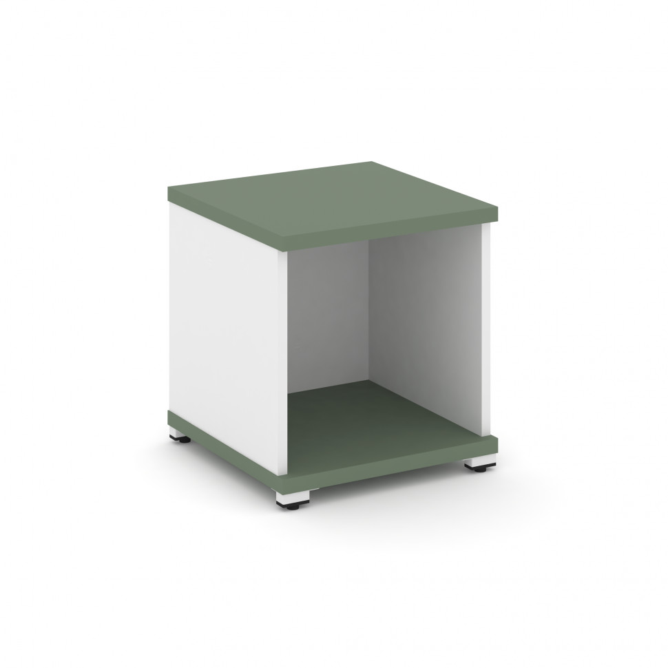 Concept Стеллаж 1 узкая секция, 1 ниша CN.STU-110 Кобо/Белый Бриллиант/Металл Белый 420*420*450 Concept Стеллаж 1 узкая секция, 1 ниша CN.STU-110 Кобо/Белый Бриллиант/Металл Белый 420*420*450