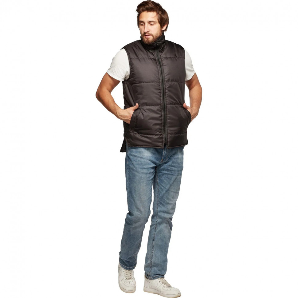 Жилет утепленный Комфорт+ зимн.черн (р.48-50) р.170-176