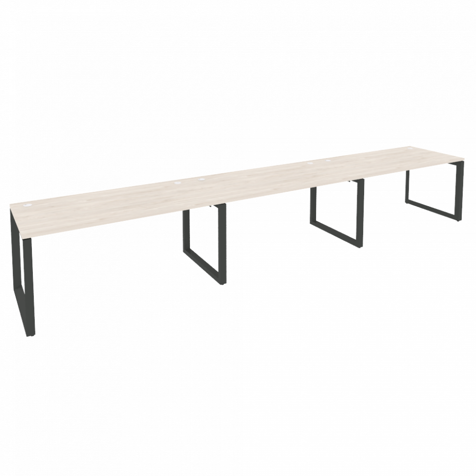 Onix Рабочая станция на О-образном м/к O.MO-RS-3.4.8 Денвер Светлый/Металл Антрацит 4740*800*750