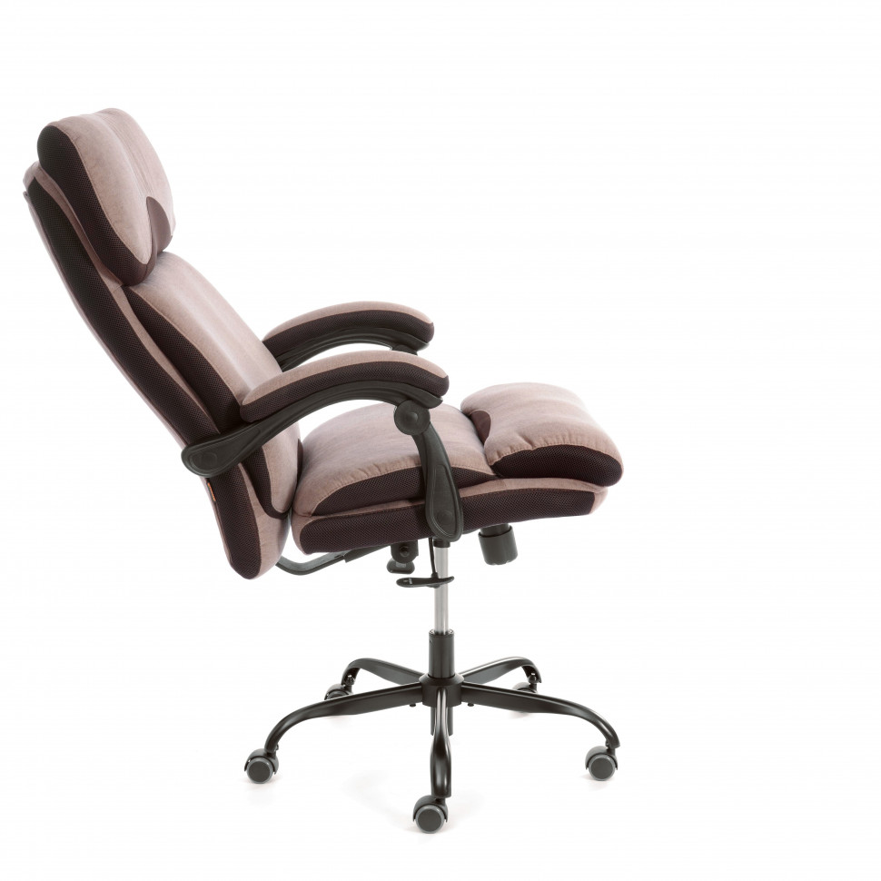 Кресло Chief metalBL  ткань, светло-коричневый, KUB 03/TW-24