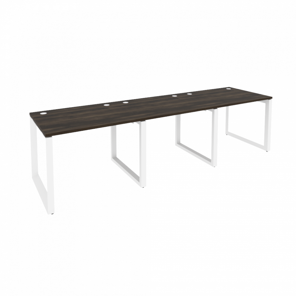 Onix Рабочая станция на О-образном м/к O.MO-RS-3.1.8 Дуб Мали/Металл Белый 2940*800*750 Onix Рабочая станция на О-образном м/к O.MO-RS-3.1.8 Дуб Мали/Металл Белый 2940*800*750