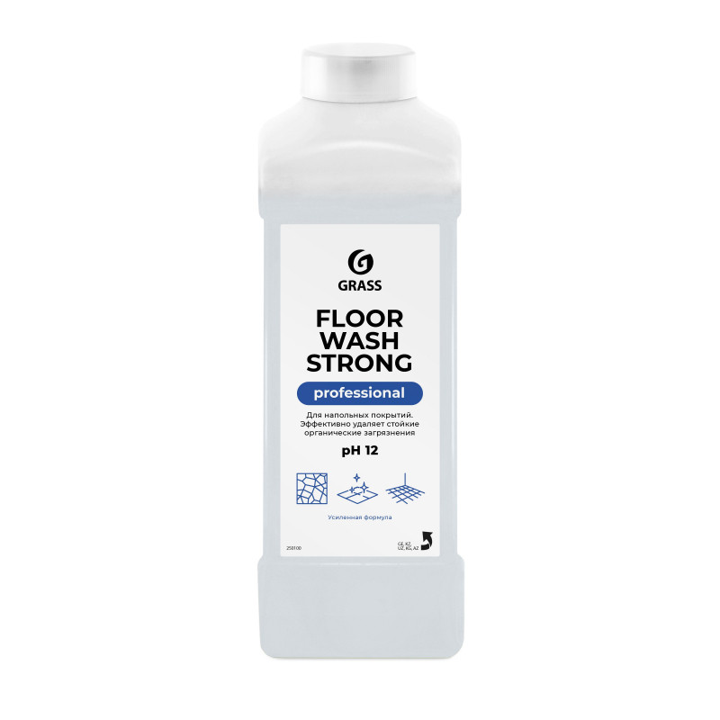 Профхим д/машин мойки щел от сильных загрязн Grass/Floor Wash Strong,1л