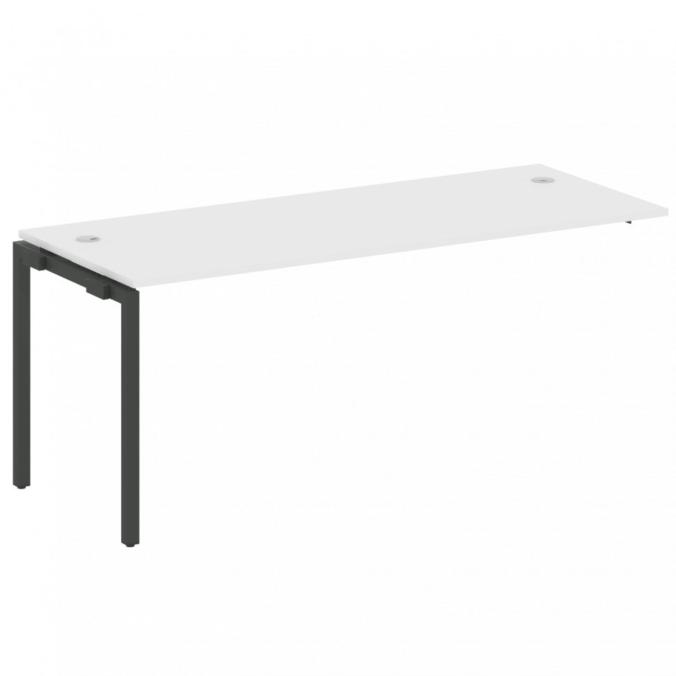 Metal System Quattro Проходной элемент рабочей станции на П-образном м/к 40БП.ПРС-СП-1.5 Белый/Метал Metal System Quattro Проходной элемент рабочей станции на П-образном м/к 40БП.ПРС-СП-1.5 Белый/Метал