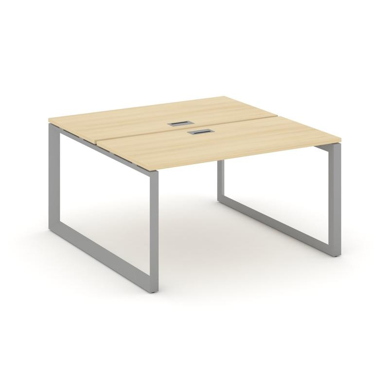 Style Project Рабочая станция двухсторонняя SN-59O.DRS-013 Акация Лорка/Металл Серый/Серебро Заглушк