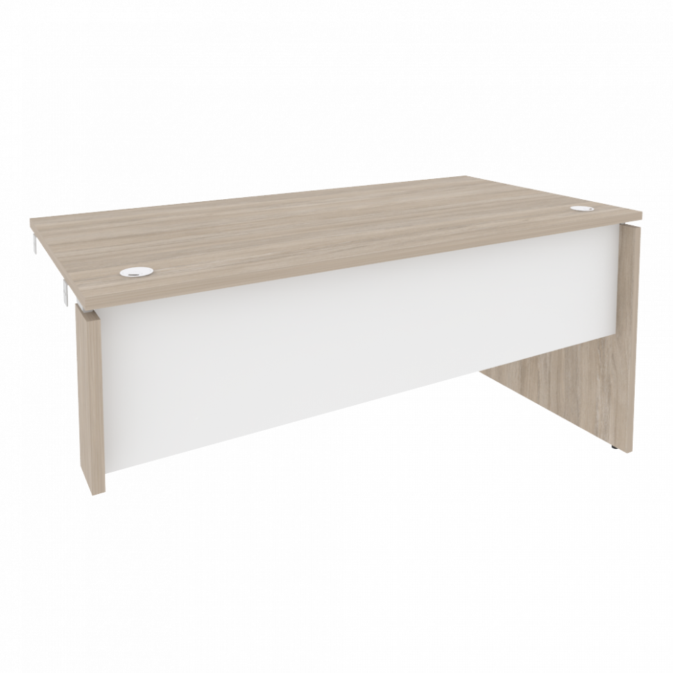Onix Стол-приставка правый к опорным элементам O.SPR-4.8 (R) Дуб Аттик/Белый Бриллиант 1580*800*750 Onix Стол-приставка правый к опорным элементам O.SPR-4.8 (R) Дуб Аттик/Белый Бриллиант 1580*800*750