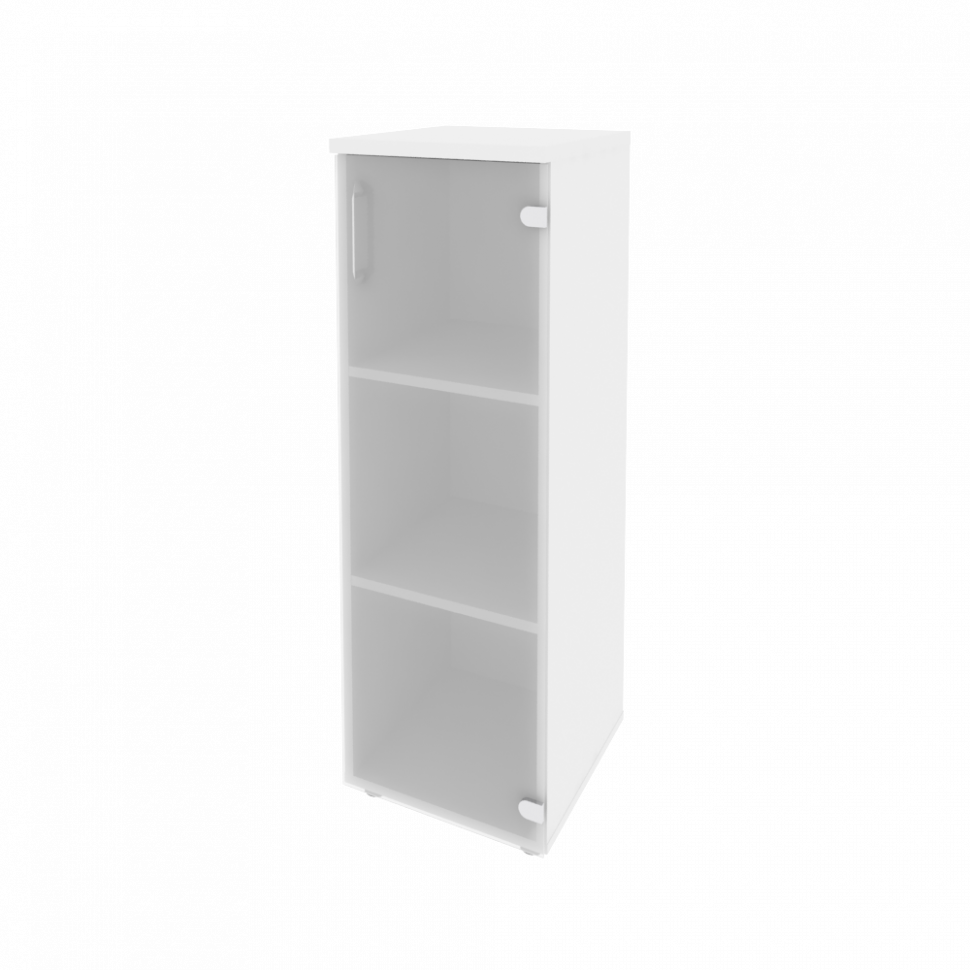 Onix Шкаф средний узкий правый O.SU-2.4 (R) Белый Бриллиант 400*420*1207