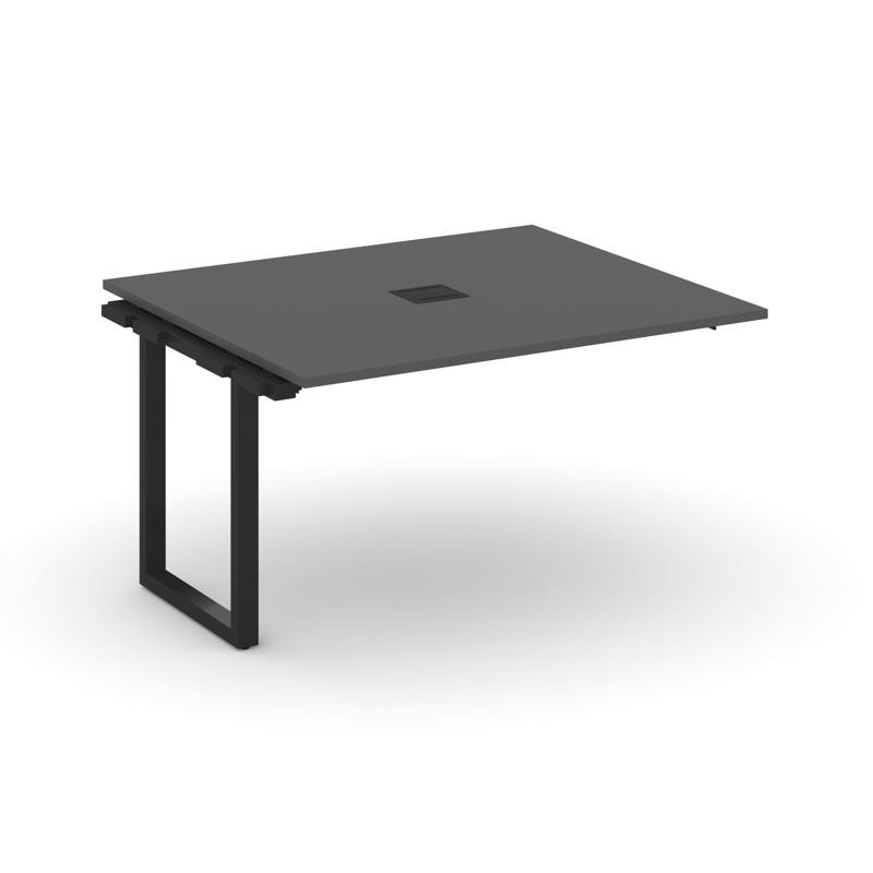 Style Project Проходной наб. элем. перег. стола SN-59O.NSPRG-033 Антрацит/Металл Черный 1380*1180*75