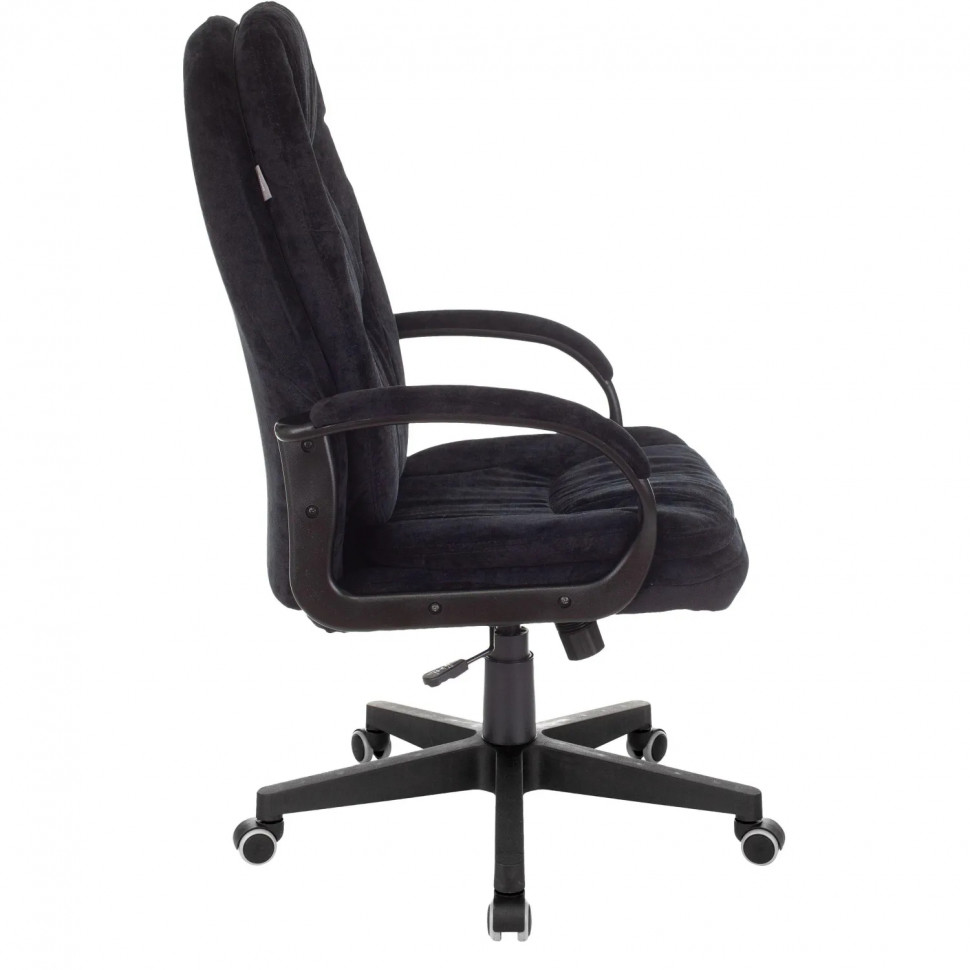 Кресло VB_Бюрократ CH-868N Fabric черный Light-20 крест. пластик